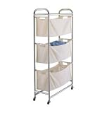 Chrome Laundry Sorter