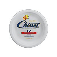 Chinet Classic White Dessert Plate, 6 3/4-35 ct