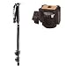 Bogen-Manfrotto Three Section Black Monopod with 3232 Swivel Tilt Head.
