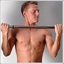 Golds Gym Telescopic Chrome Chinning Bar