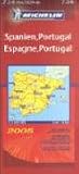 Michelin Spanien, Portugal  2005 - 1 : 1 000 000 - Stra&szlig;enkarte - Mit touristischen Hinweisen - Ortsverzeichnis - 