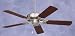 Kitchen & Housewares : Emerson CF705BS Northwind 52 Brushed Steel Traditional Ceiling Fan 52