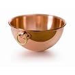 Mauviel Copper 10-Inch/4.6L/4.9-Quart Egg White Bowl with Ring