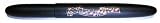 Black Matte Bullet Space Pen with Music Scale