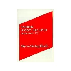 Danach war schon: Gottesbeweise I-VIII