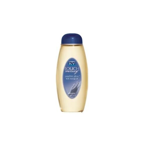 KY Touch Massage Oil Sapphire Glow [Health and Beauty]