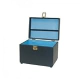 City Lights Duratex Train Case Large # 616-Black