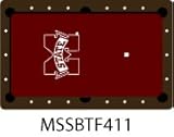 9 foot Billiard Pool Table Cloth Mississippi State