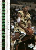 2003 Upper Deck Lebron James Rookie Card - Top Prospects Edition- Comes with protective display case !