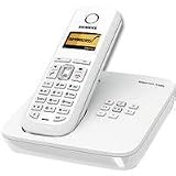 Produkt-Bild: Siemens Gigaset A585 Schnurloses DECT-Telefon mit integriertem Anrufbeantworter, perlwei&szlig;