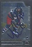 Jaime Pushor, Columbus Blue Jackets, 2000 Upper Deck Autographed Card