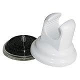 Suction Shower Wall Bracket, White