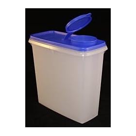 Tupperware 13-Cup Cereal Storer, Bold 'N Blue by Tupperware