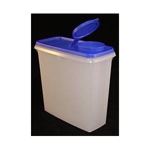 Tupperware 13-Cup Cereal Storer, Bold 'N Blue by