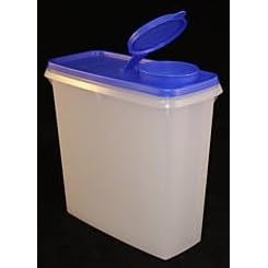 Tupperware 13 Cup Cereal Storer with Blue Seal by Tupperware