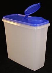 Tupperware 13-Cup Cereal Storer, Bold 'N Blue