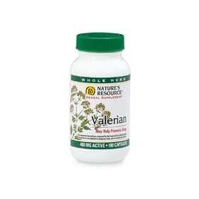 Nature's Resource Valerian, 400mg Active, Capsules - 100 ea