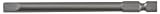 Milwaukee 48-30-2601 Slotted 3-1/2-Inch 1/4-Inch Hex Insert Power Bit for #6 Flat to #7 Round Screws
