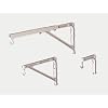 No. 6 Wall Bracket White 6IN for Manual Screen Up To 75LB