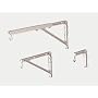 No. 6 Wall Bracket White 6IN for Manual Screen Up To 75LB