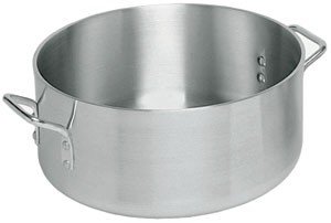 18 QT ALUMINUM BRAZIER NSF STOCK POT
