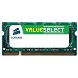 Corsair Memory VS4GSDSKIT800D2 4 GB Kit (2x2GB) PC2-6400 800Mhz 200-pin DDR2 SODIMM Dual Channel Laptop Memory