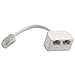 RJ45 Network Splitter - 1 x RJ45 (Male) to 2 x RJ45 (Female) Connections - ISDN - Interent - Ethernet - LAN