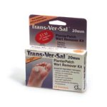 Trans Ver Sal 20mm PlantarPatch Wart Remover Kit - 10 ea