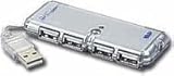 Sabrent USB 2.0 Ultra Slim 4-Port Self Powered Mini Hub