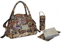 Traveler Diaper Bag in Graffiti