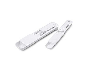 KitchenArt Adjust-A-Teaspoon and Tablespoon, White