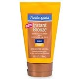 Neutrogena Instant Bronze Sunless Tanner and Bronzer in One Lotion, 4-Ounce Tubes (Pack of 2)