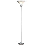 72H Van Erp Silver Mica Torchiere