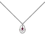 9.ct Ruby & Diamond Necklace