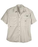 Cotton Short-Sleeve Fishing Shirt