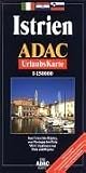 ADAC UrlaubsKarte Istrien 1 : 150 000: Von Triest bis Rijeka, Postojna bis Pula. Mit Cityplänen von Pula und Rijeka. Mit Ortsregister, Kennzeichnung ... Strecken sowie Natur- und Nationalparks