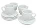 Konitz K100 Coffee Bar Espresso Cups and Saucers Set of 4