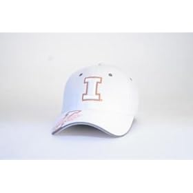 Men`s Illinois Fighting Illini White Arctic Z-Fit Cap by Zephyr Graf-X