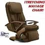 HT-140 Cashew Leather Massage Chair - Interactive Health Robotic Human Touch Robotic Recliner