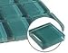 Reflections Glass Tile 1x1" Clear Teal Mosaic SAMPLE