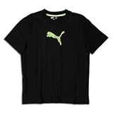 PUMA - PUMA v3.08 Logo T-Shirt (Blk/Yellow)