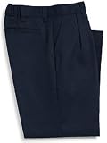School Uniform Basic Navy Pleated Pants