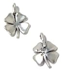 Sterling Silver Four-Leaf Clover Charm