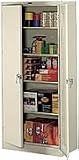 Tennsco Deluxe Steel Storage Cabinet, 36w x 24d x 78h, Champagne Putty 7824PY / TNN7824PY