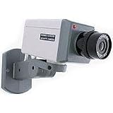 Fake Security Camera w/ Motion Detection Sensor & Activation Light - No Wiring Necessary