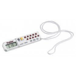 Click here to buy Digital Timer Clock Stopwatch Tool - All in One (White) (6.5H x 6.25W x 1.25D) by Stacks and Stacks.