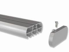 Aluminium - Innenlauf Gardinenschienen