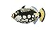 Clearly Charming Clown Triggerfish Silver and Enamel Pin