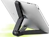 Callstel Reisefreundlicher Klappständer für iPad, Tablet-PC & Co