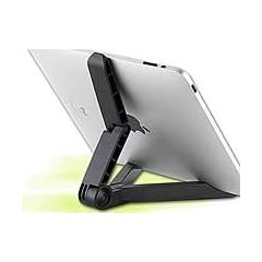 Callstel Reisefreundlicher Klappst�nder f�r iPad, Tablet-PC & Co